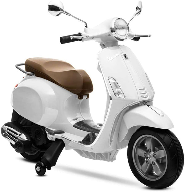 prezzo Piaggio Vespa Primavera Elettrica 12V per Bambini Bianca