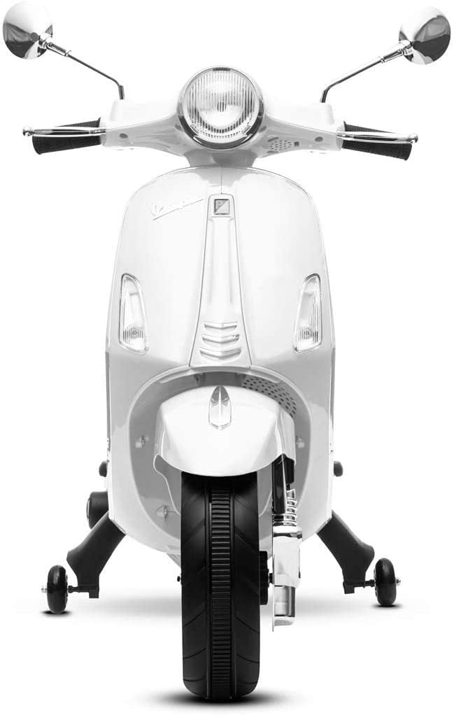 Piaggio Vespa Primavera Elettrica 12V per Bambini Bianca-6