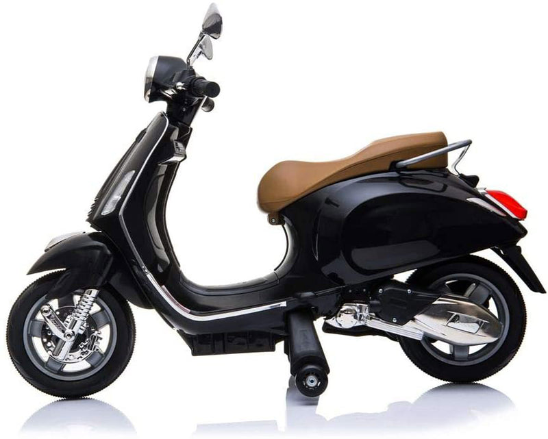 Piaggio Vespa Primavera Elettrica 12V per Bambini Nera-2