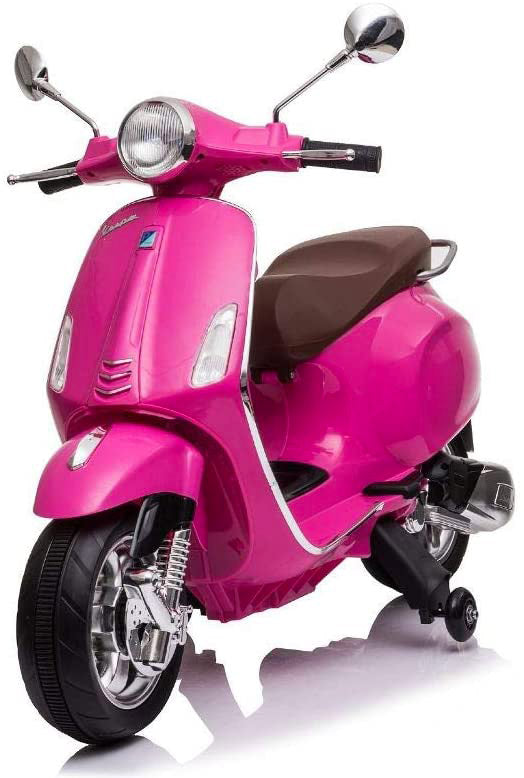 acquista Piaggio Vespa Primavera Elettrica 12V per Bambini Rosa