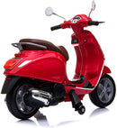 Piaggio Vespa Primavera Elettrica 12V per Bambini Rossa-7