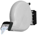 Distributore Ticket Elimnacode a Strappo Dispenser 26x18x5 cm Visel Bianco-1