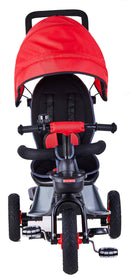 Passeggino Triciclo Seggiolino Reversibile  4 in 1 Boso Happy Kids Rosso-3