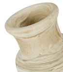 Vaso anfora in legno grande cm Ø27xh48-2