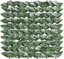 Arella Siepe Sintetica Artificiale 1,5x2m in Polipropilene Bauer Foglie di Lauro-1