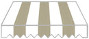 Tenda da Sole a Caduta 2x2,5m Tessuto in Poliestere Disegno P2004-1