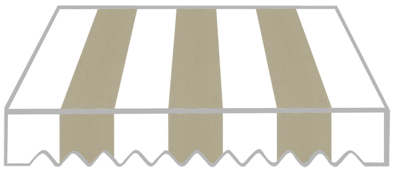 Tenda da Sole a Caduta 2x2,5m Tessuto in Poliestere Disegno P2004-1