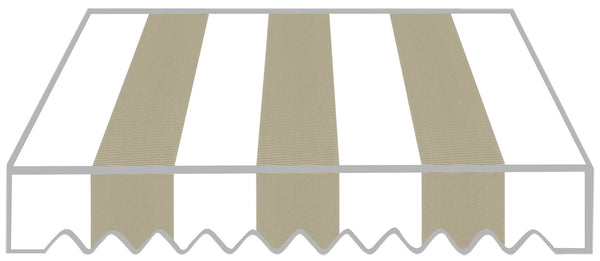 Tenda da Sole a Caduta 3x2,5m Tessuto in Poliestere Disegno P2004 prezzo