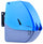 Distributore Ticket Eliminacode a Strappo Dispenser 22x29x3,8 cm Visel D900 Blu