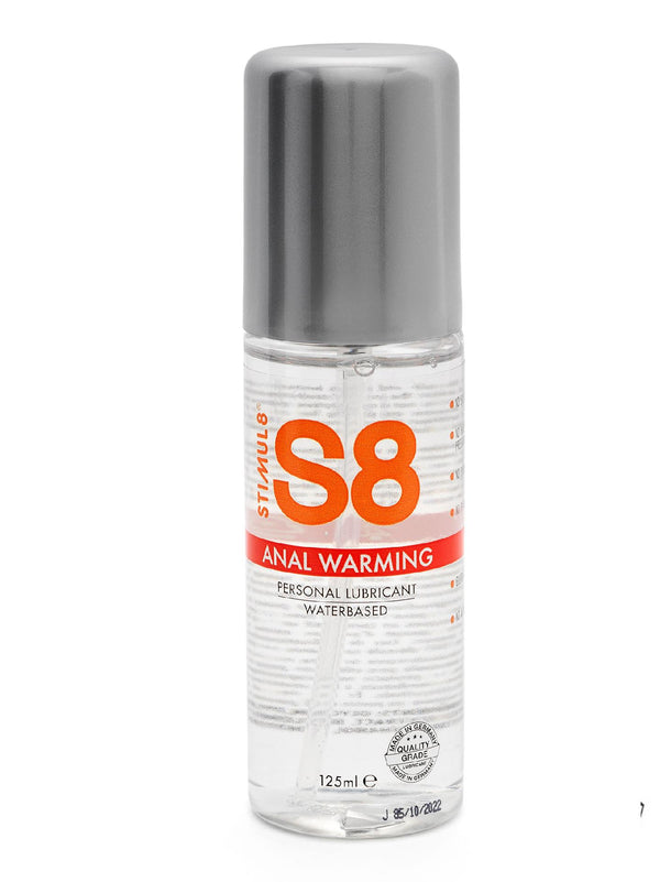 S8 - Lubrificante anale a base d'acqua Warming 125ml sconto