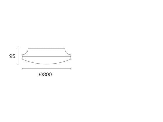 Plafoniera Tonda da Interno a LED 30W 4000K Sovil Bianco-2