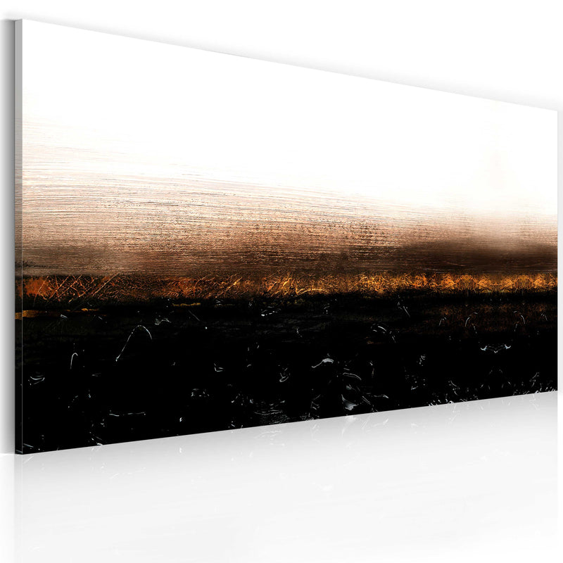 Quadro Dipinto - Black Soil - Abstraction 120x60cm Erroi-1
