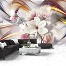 Fotomurale - Artistic Magnolias 300X210 cm Carta da Parato Erroi-1