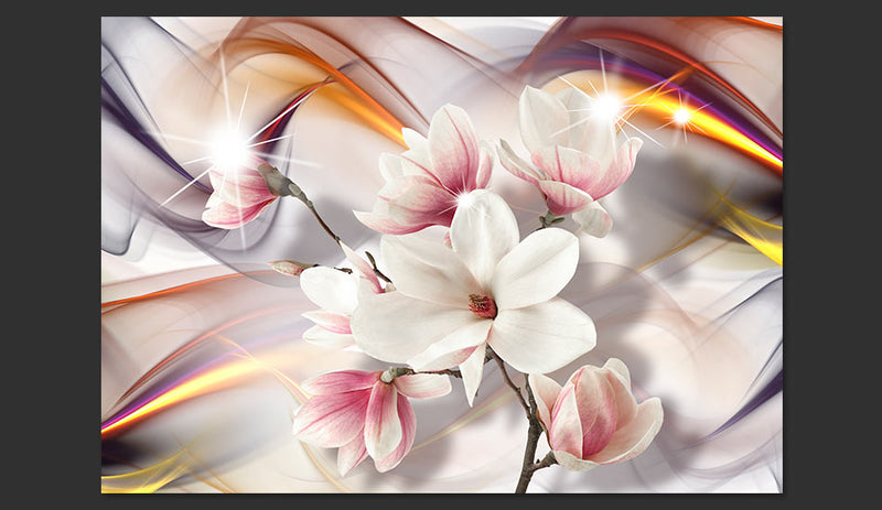 Fotomurale - Artistic Magnolias 300X210 cm Carta da Parato Erroi-2