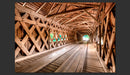 Fotomurale - Wooden Bridge 300X210 cm Carta da Parato Erroi-2