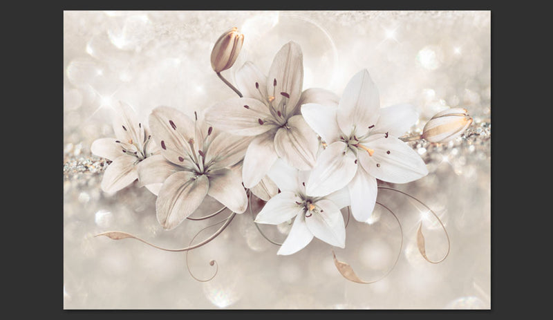 Fotomurale - Diamond Lilies 300X210 cm Carta da Parato Erroi-2
