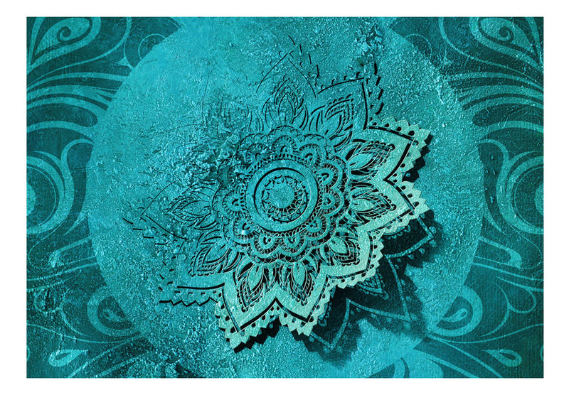 Carta da Parati Fotomurale - Azure Flower 100x70 cm Erroi-2