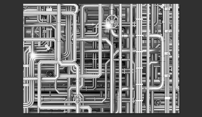 Fotomurale - Urban Maze 400X280 cm Carta da Parato Erroi-2