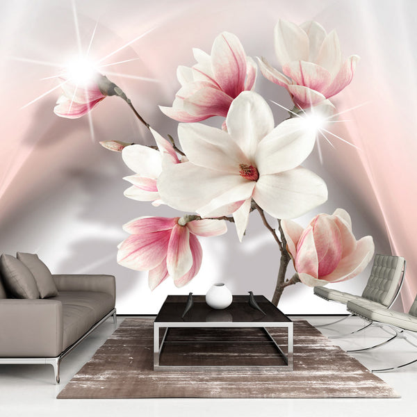 Carta Da Parati Fotomurale XXL - White Magnolias II 500x280cm Erroi online