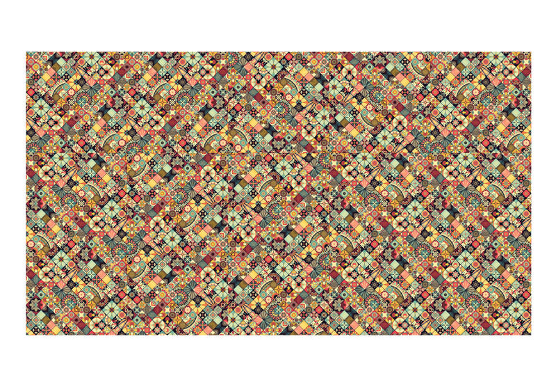 Carta da Parati Fotomurale XXL - Rainbow Mosaic 500x280 cm Erroi-2