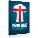 Targa In Metallo - Football - England 31x46cm Erroi-1