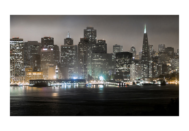 Carta da Parati Fotomurale - San Francisco By Night 450x270 cm Erroi-2