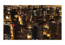 Carta da Parati Fotomurale - Città di Notte - Chicago, Usa 450x270 cm Erroi-2