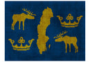 Carta da Parati Fotomurale - Svezia - Simboli 350x270 cm Erroi-2
