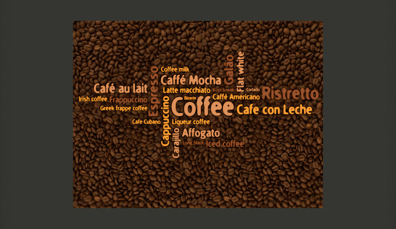 Fotomurale - Latte, Espresso, Cappucino 350X270 cm Carta da Parato Erroi-2
