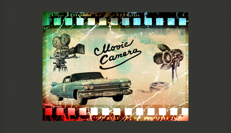 Fotomurale - Sulla Strada per Hollywood 350X270 cm Carta da Parato Erroi-2