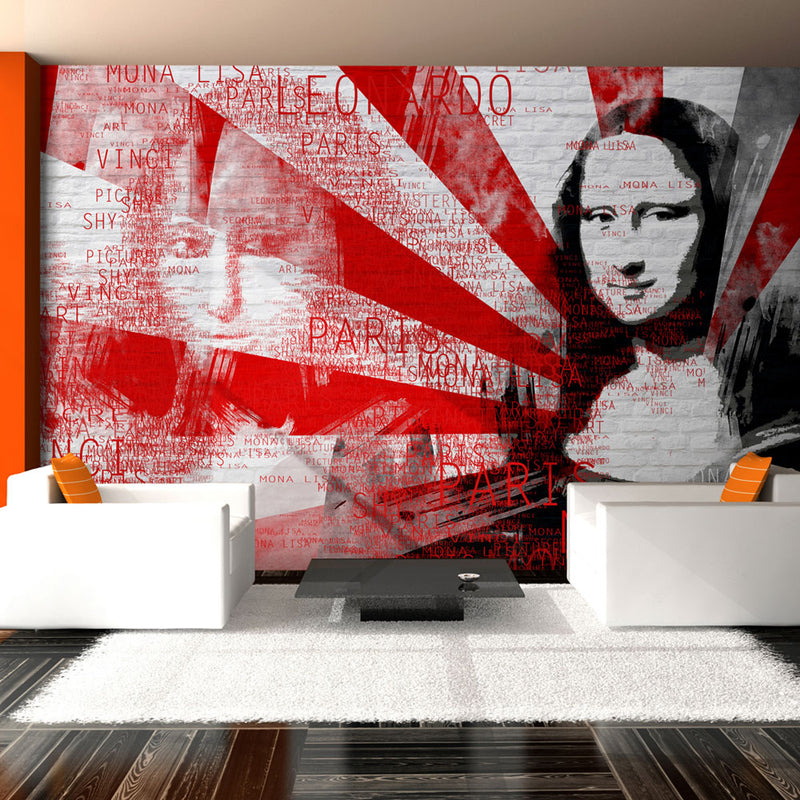 Fotomurale - Collage Moderno con La Gioconda 350X270 cm Carta da Parato Erroi-1