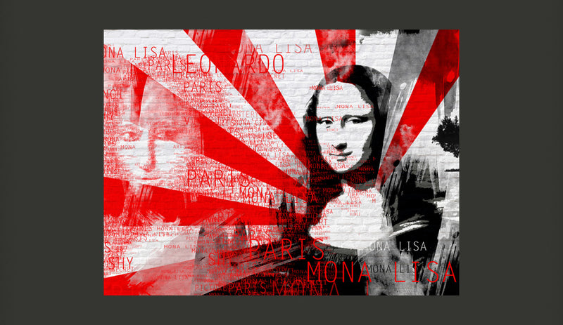 Fotomurale - Collage Moderno con La Gioconda 350X270 cm Carta da Parato Erroi-2
