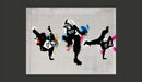 Fotomurale - Monkey Dance - Street Art 350X270 cm Carta da Parato Erroi-2