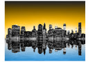 Carta da Parati Fotomurale - Sunny Glow Over New York 350x270 cm Erroi-2