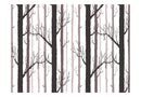 Carta da Parati Fotomurale - Forest Pattern 350x270 cm Erroi-2