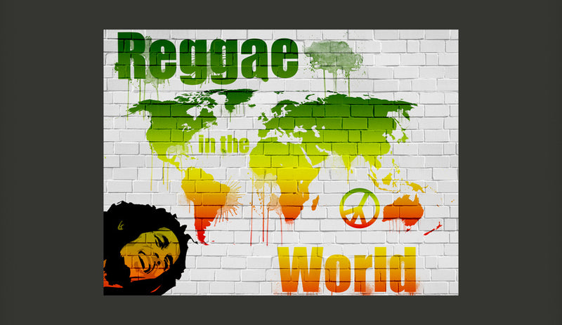 Fotomurale - Reggae in The World 350X270 cm Carta da Parato Erroi-2