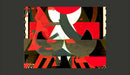 Fotomurale - Composizione Artistica - Rosso 200X154 cm Carta da Parato Erroi-2