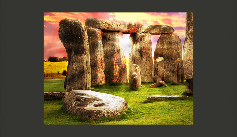 Fotomurale - Megaliti Magici: Stonehenge 200X154 cm Carta da Parato Erroi-2