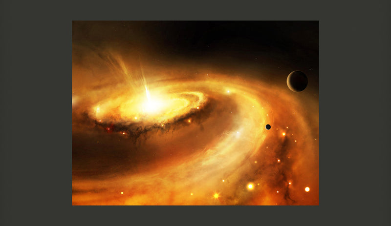 Fotomurale - Galactic Center Of The Milky Way 200X154 cm Carta da Parato Erroi-2