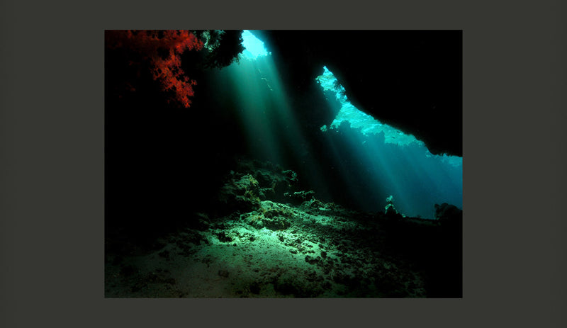 Fotomurale - Grotta Subacquea 200X154 cm Carta da Parato Erroi-2