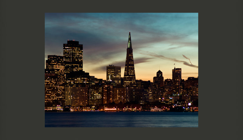 Fotomurale - Vista di San Francisco Al Crepuscolo 200X154 cm Carta da Parato Erroi-2