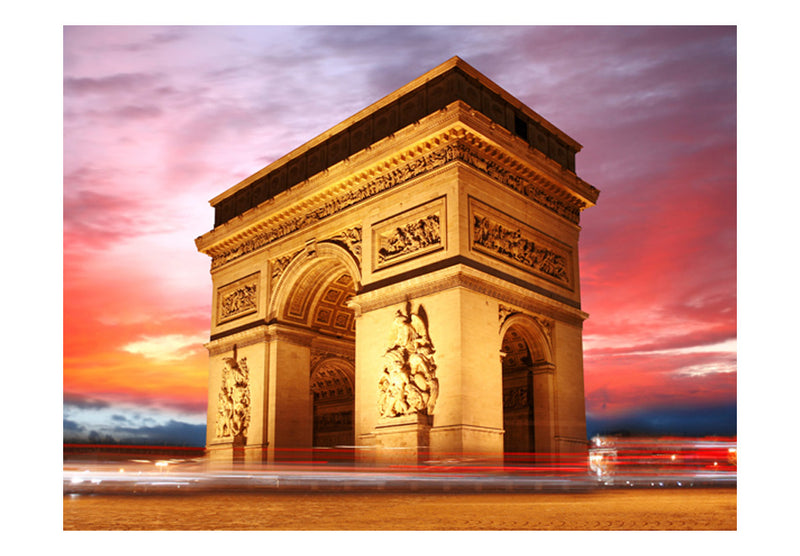 Carta da Parati Fotomurale - Arco Trionfale - Parigi 200x154 cm Erroi-2