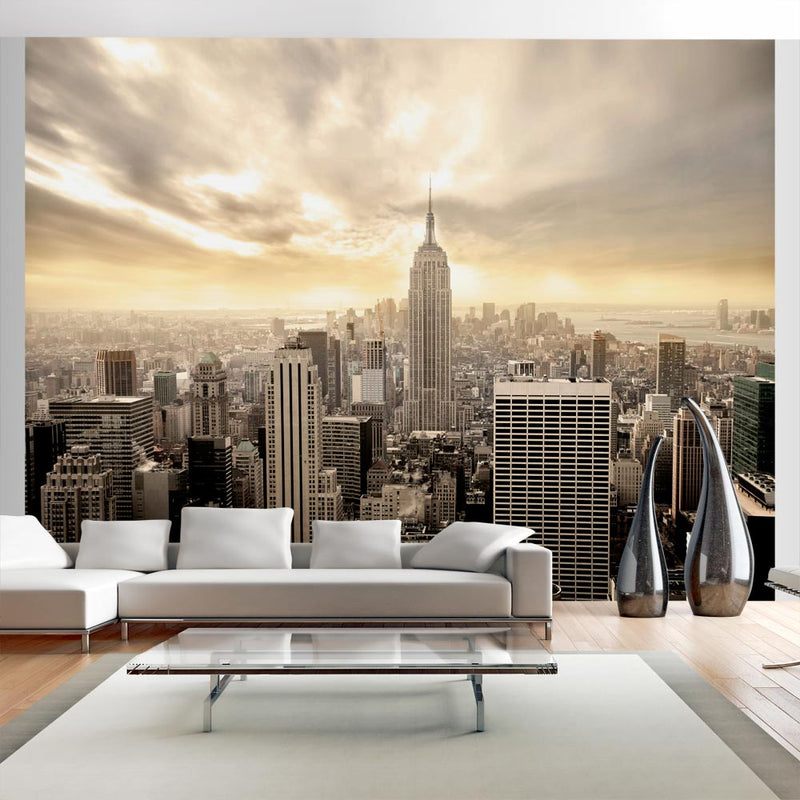 Fotomurale - New York: Manhattan All'Alba 200X154 cm Carta da Parato Erroi-1