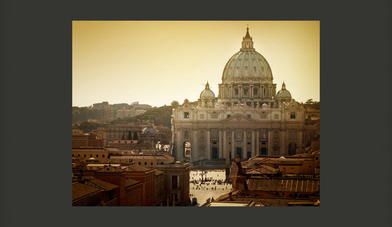 Fotomurale - Basilica di San Pietro in Vaticano 200X154 cm Carta da Parato Erroi-2