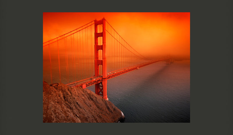 Fotomurale - Il Golden Gate Bridge 200X154 cm Carta da Parato Erroi-2