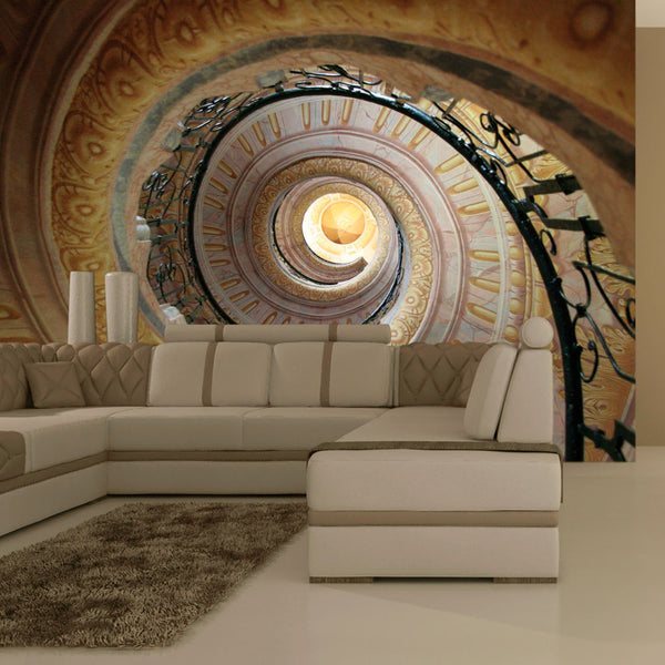 Fotomurale - Decorative Spiral Stairs Carta Da Parato Erroi sconto