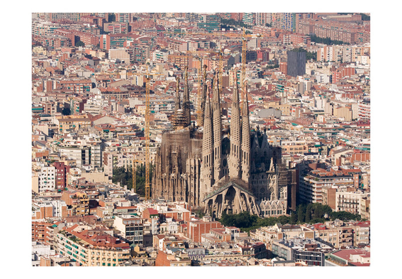 Carta da Parati Fotomurale - Sagrada Família, Barcellona 200x154 cm Erroi-2