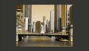 Fotomurale - Un Ponte di Chicago Effetto Vintage 200X154 cm Carta da Parato Erroi-2