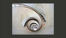 Fotomurale - White Spiral Stairs 200X154 cm Carta da Parato Erroi-2