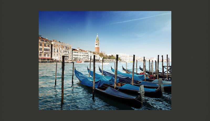 Fotomurale - Gondole e Campanili di San Marco, Venezia 200X154 cm Carta da Parato Erroi-2